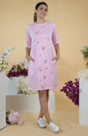 Pink Kani Art Shift Dress