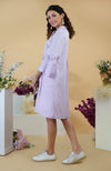 Lavender Dreams Kani Art A-Line Dress