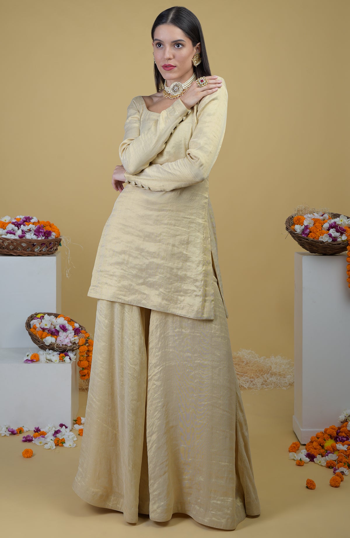 Stylish Sharara Suits - Fusion Elegance with Traditional Flair - Seasons  India
