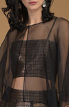 Brocade Silk Skirt and Cape Set ( 3 piece )