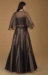 Brocade Silk Skirt and Cape Set ( 3 piece )