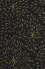 TARA - Black Gold Hand Embroidered Blouse